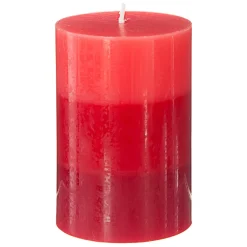 Vela perfumada PILAR tricolor frutos vermelhos