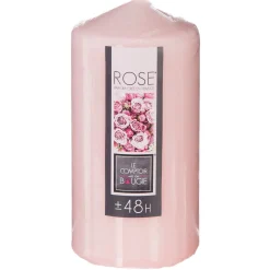 Vela perfumada rosa 395g