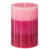 Vela perfumada tricolor framboesa básica