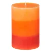 Vela perfumada tricolor frutos exóticos básica