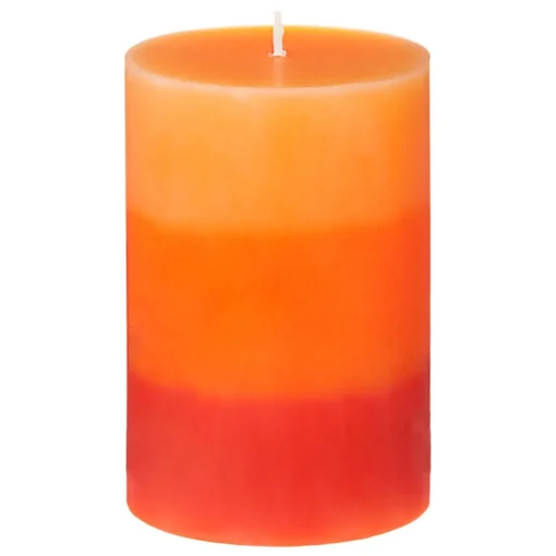 Vela perfumada tricolor frutos exóticos básica