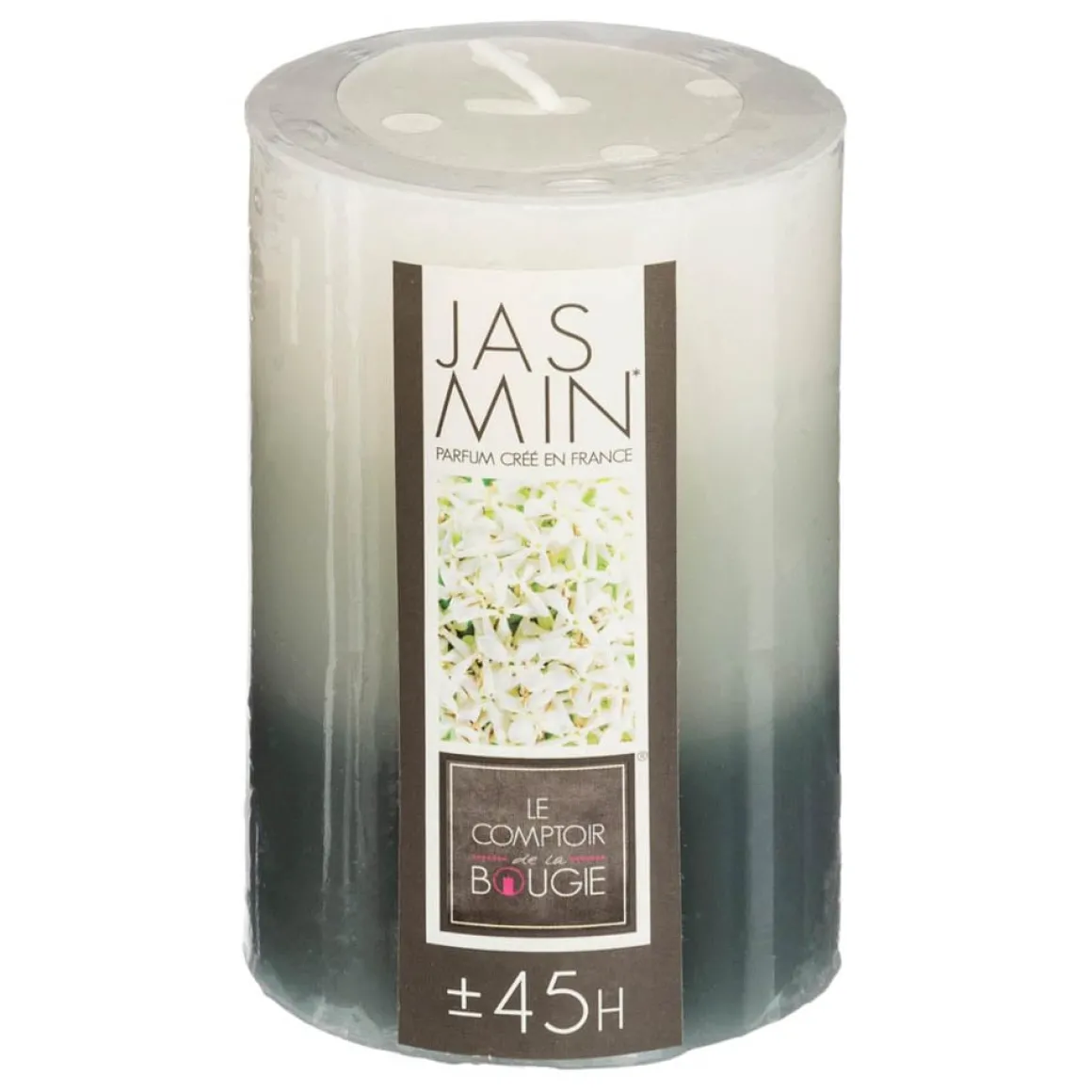 Vela perfumada tricolor PILAR jasmim básica