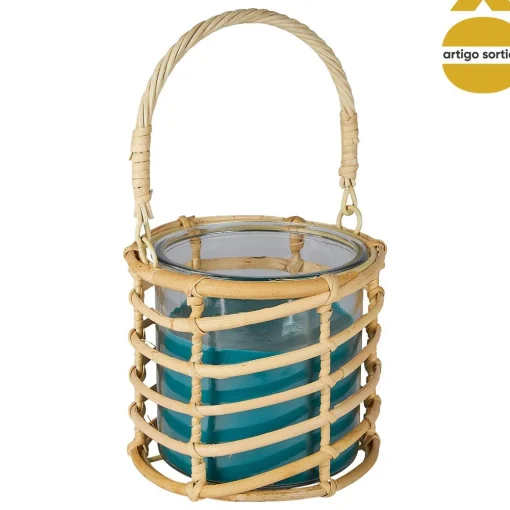 Vela perfumada YUCATAN com suporte 430g