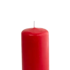 Vela PILAR BASIC vermelha 25cm