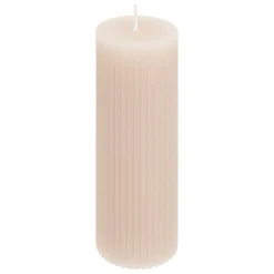 Vela PILAR demi estriada taupe 14cm