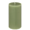 Vela PILAR hugo verde celadon 13cm