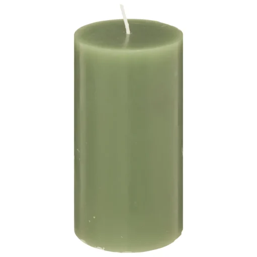 Vela PILAR hugo verde celadon 13cm