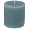 Vela PILAR olia azul orage 7cm