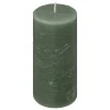 Vela PILAR olia verde celadon 14cm