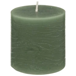 Vela PILAR OLIA verde celadon 7cm