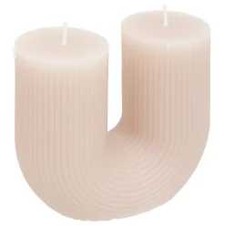 Vela taupe em forma de u DEMI