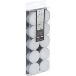 Velas tealights perfumadas jasmim