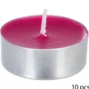 Velas tealights perfumadas framboesa básicas
