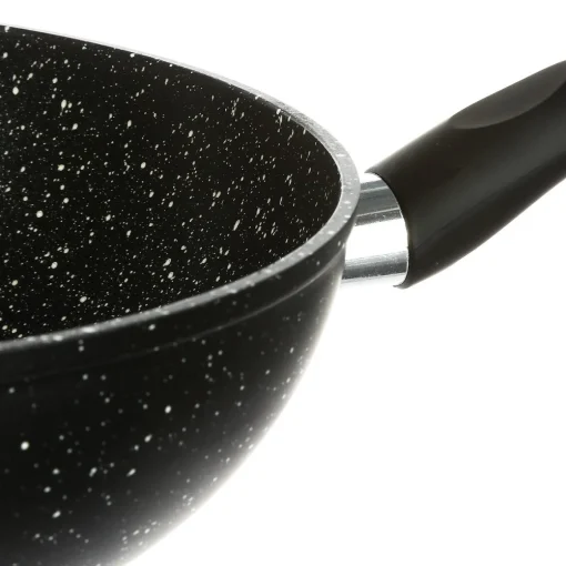 Wok de alumínio efeito pedra CARACTÈRE 28cm